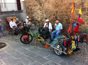 tarifa abuelos bicicletas town pueblo cadiz