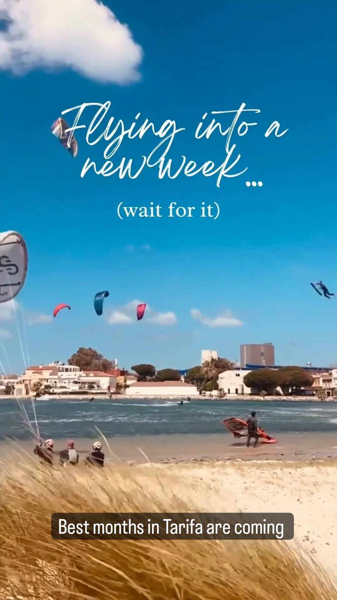 Best months in Tarifa are coming. We have monthly prices. Text us and get more info about it. #tarifa #kiteboarding #spain #holidays #remotework #digitalnomads