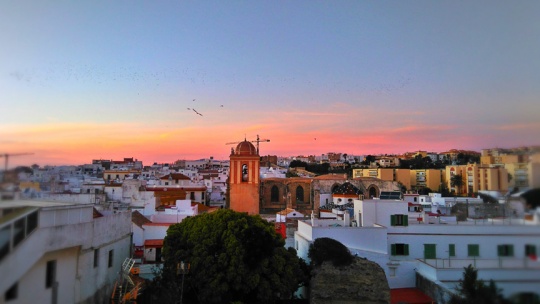 sunset atardecer tarifa vistas