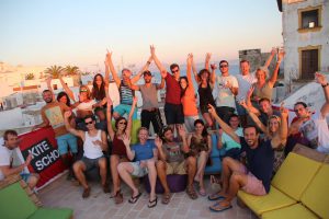 terraza amigos surfer residence vistas kite school pueblo tarifa sunset