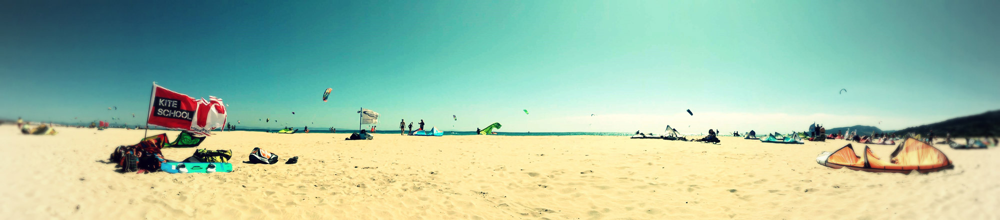 long beach tarifa kitesurf beginer