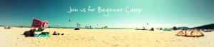 camp camping playa beach beginner kitesurf tarifa