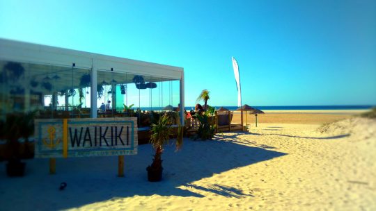 waikiki restaurant restaurante tarifa bar beach playa chiringuito mar sunset