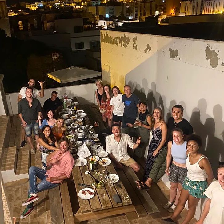 Barbecues at surfers residence Tarifa with all our amazing guests. #summernights #surfersparadise #surferslife #holidays #summer #friends