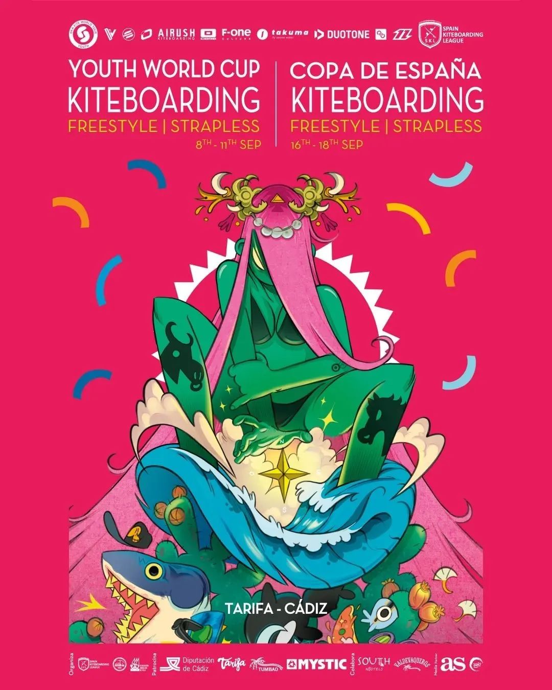 Spain kiteboarding league in tumbao Tarifa 16-18 september
#tarifa #kitesurfing #surfing #summer #holidays #friends